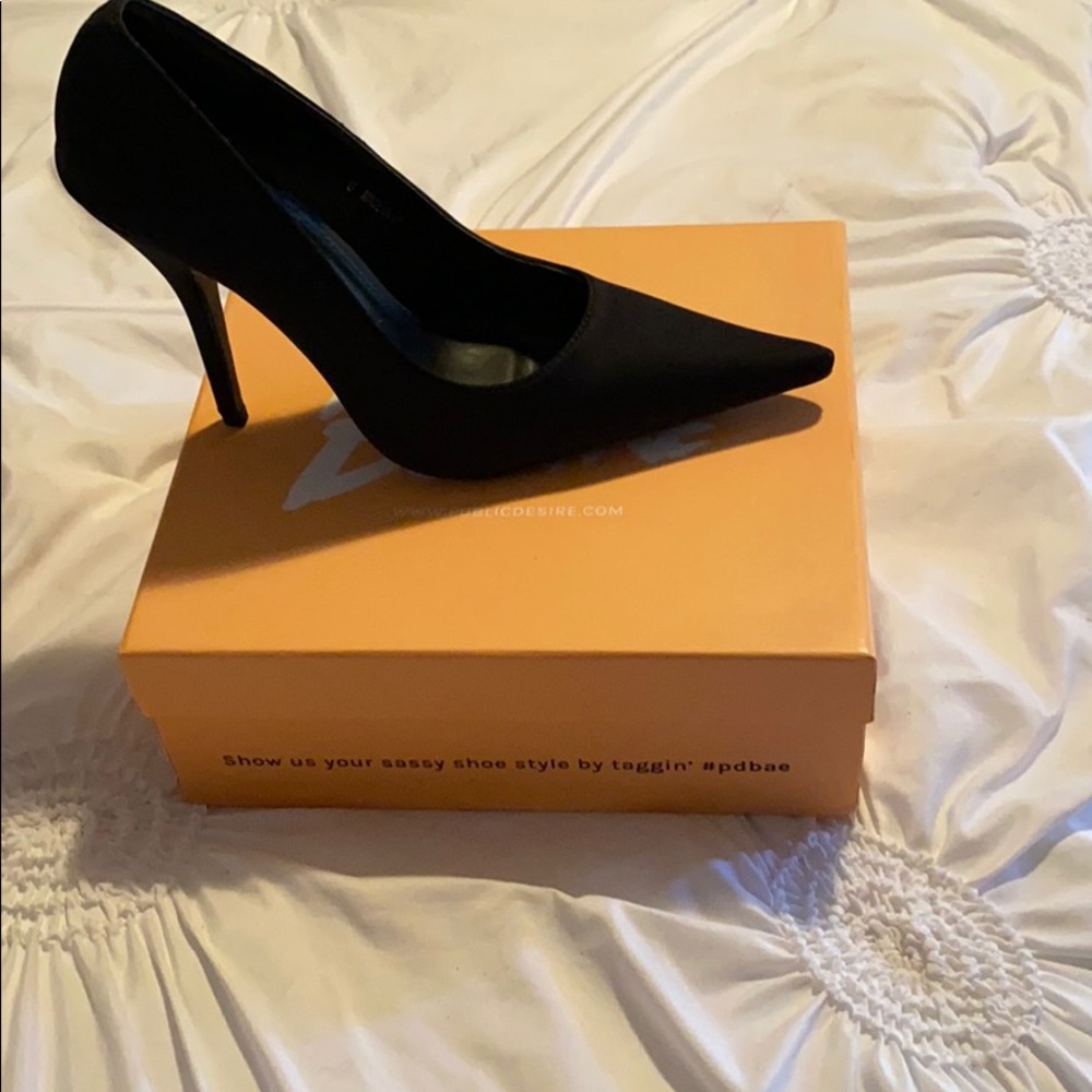 Black heels